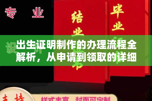大园出生证明制作的办理流程全解析，从申请到领取的详细指南